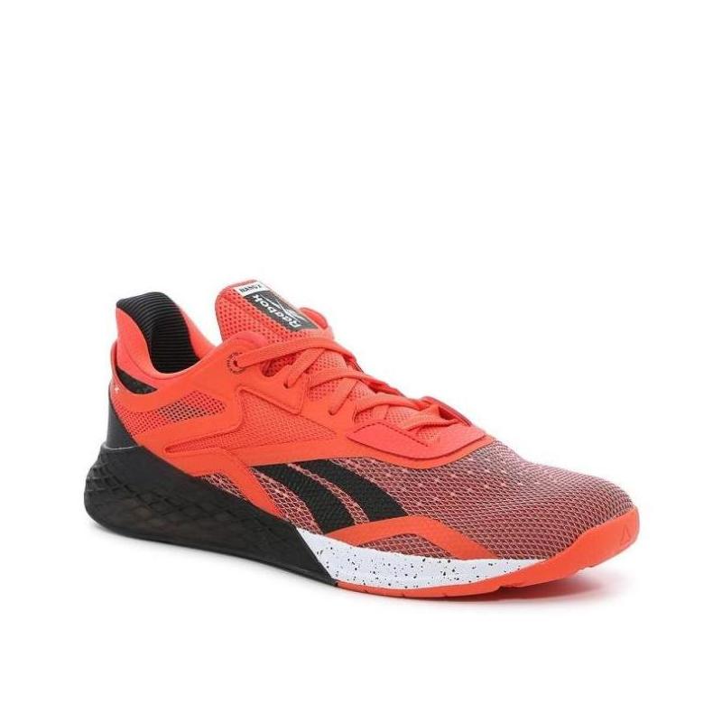 Reebok/锐步男运动休闲鞋健身训练布面透气NANO X红色正品496890 - 图0