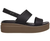 Crocs Летние пляжные универсальные босоножки на каблуке с открытыми пальцами ног на танкетке на платформе