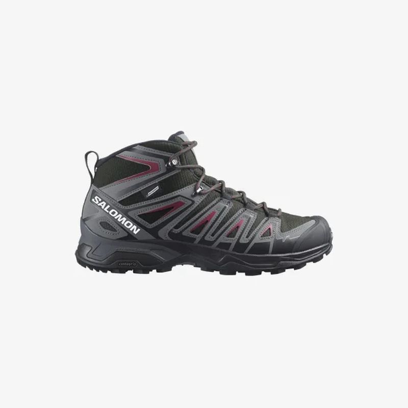 SALOMON/萨洛蒙男登山鞋户外徒步鞋X ULTRA春夏防水中帮CSWP抓地 - 图2