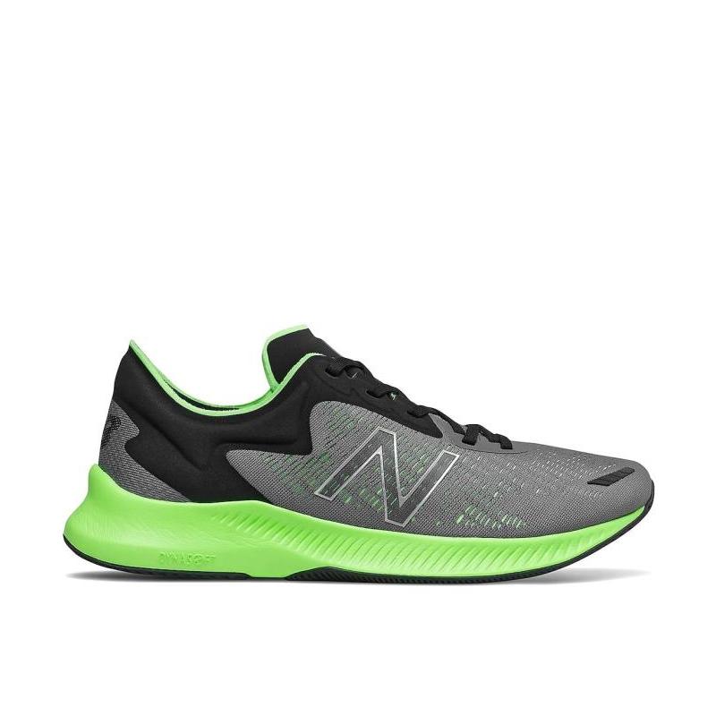 NEW BALANCE/新百伦男子运动鞋跑步绿色鞋底PESU透气正品481860-图0