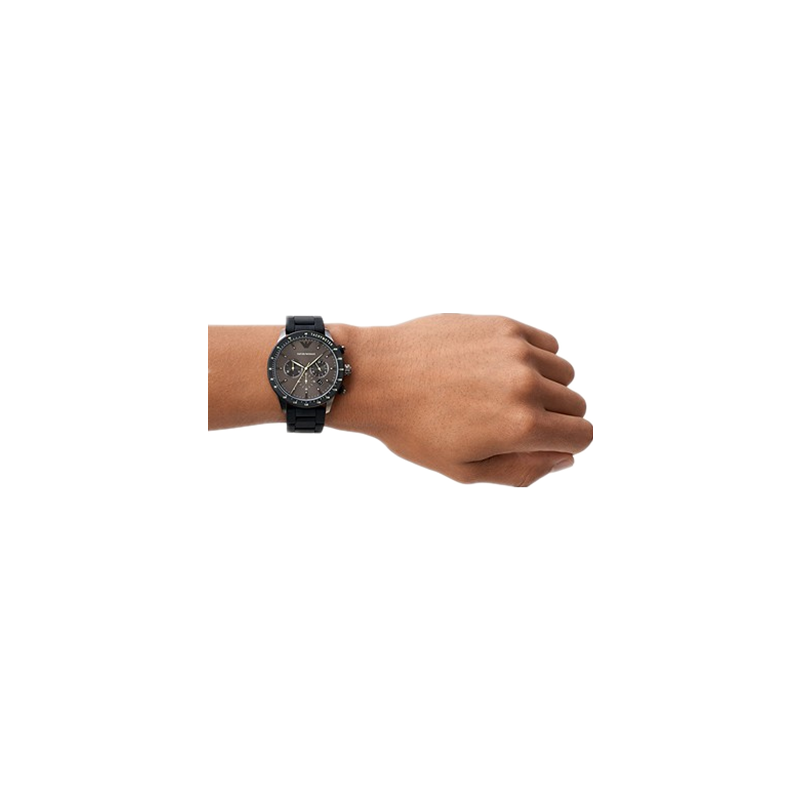 Armani阿玛尼手表男士运动型 黑色潮流正品腕表AR11242