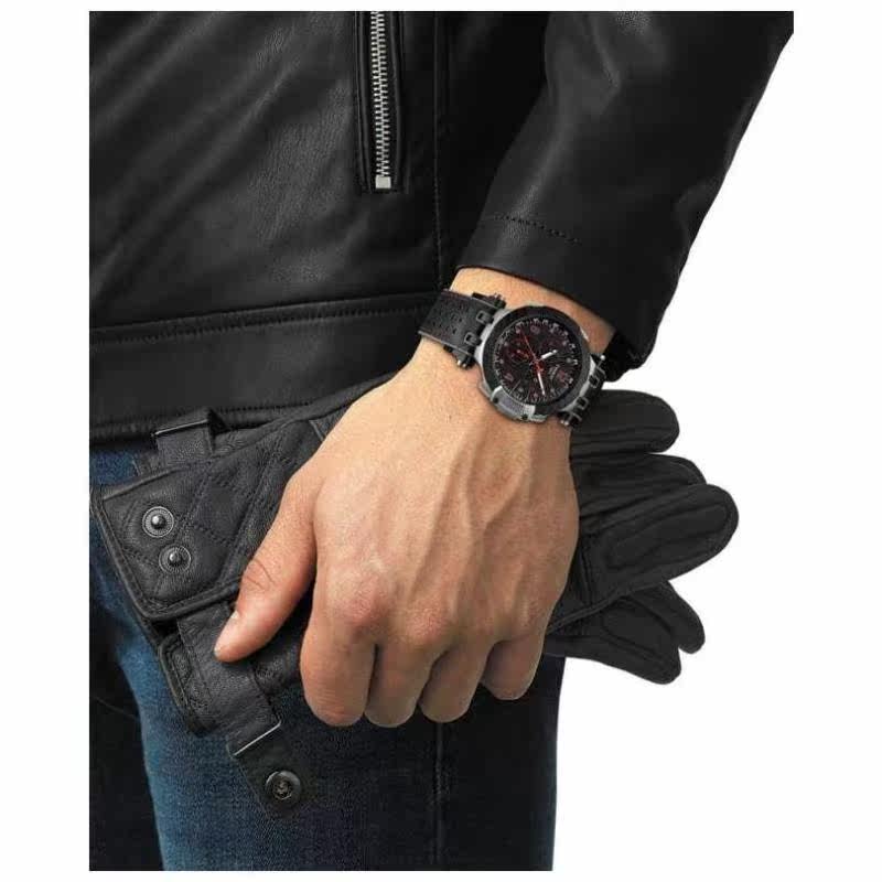 天梭男tissott-race石英水钻不锈钢 axonus海外瑞士腕表