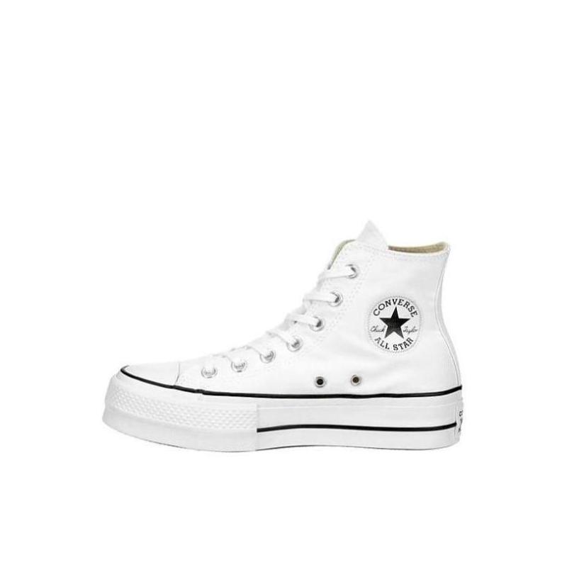 Converse匡威帆布鞋女运动鞋高帮厚底帆布ChuckTaylor正品431055