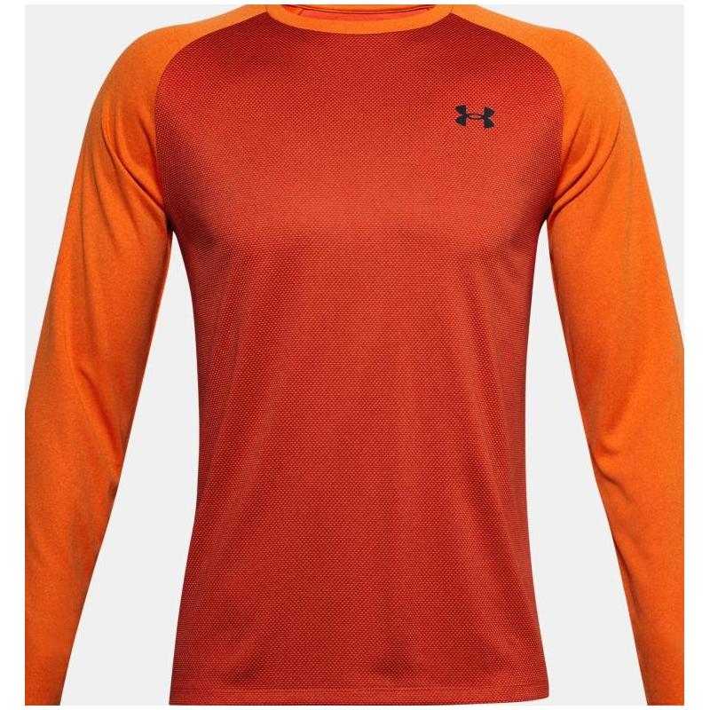 Under Armour/安德玛男士T恤长袖圆领纯色运动速干正品135U6851 - 图3