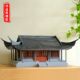 Chinese ancient building pavilion model material diy handmade ornaments assembled mortise and tenon structure pavilion wooden cabin