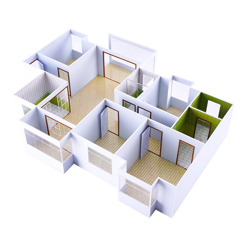 沙盘建筑材料diy户型场景仿真迷你模型微缩景观设计套装房子家具 - 图3