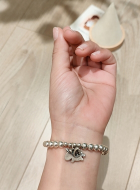 幸运独角兽纯银手链女款2025年新款轻奢小众女生情人节礼物送女友