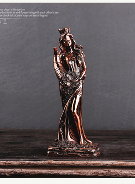 人物财富女神波塞冬斯巴达摆件