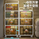 Storage cabinet, drawer-type snack cabinet, installation-free storage box, multi-layer dining side storage cabinet, home bedroom bedside table