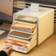 Drawer type office workstation a4 file organizer