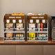 Tea bag storage box pantry storage rack