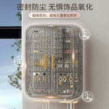 Коробочка для хранения, вместительная и большая коробка для хранения, серьги, ожерелье, высококлассное ювелирное украшение, изысканный аксессуар