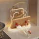 Kitchen pot lid rack countertop kitchen storage rack multi-layer