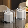 The tissue box used in fast restaurants is completely transparent