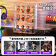 Fully transparent blind box display box for figures
