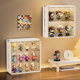 Wall-mounted blind box figure dustproof storage display stand