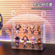 Fully transparent blind box display box for figures