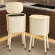 Dry and wet separation high-leg trash can without bending