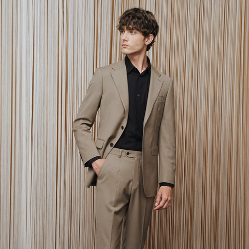 Мужской шерстяной классический костюм, пиджак классического кроя, осеннее свадебное платье для отдыха