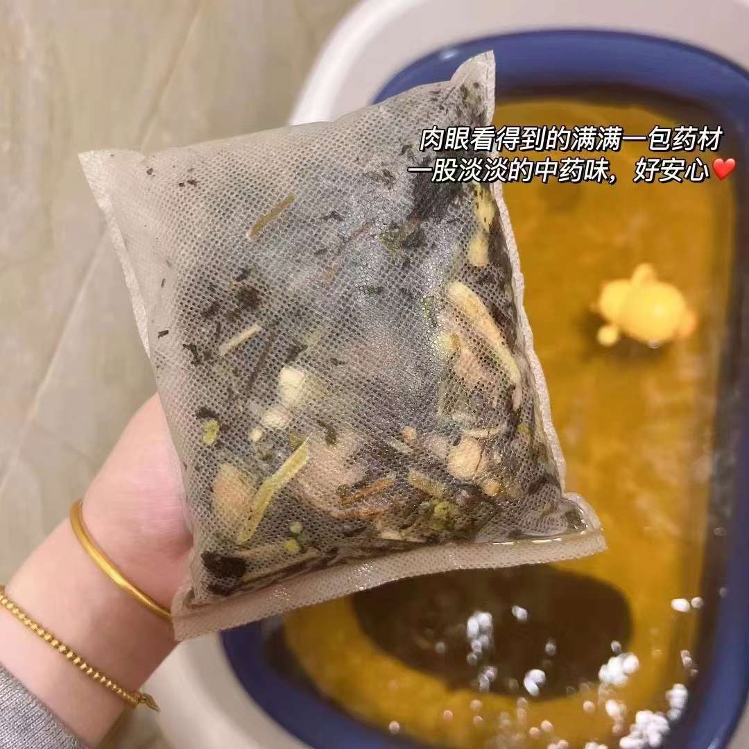 儿童泡澡包宝宝泡澡药包10付调理积食咳嗽感冒中药浴婴儿脾胃泡脚 - 图3