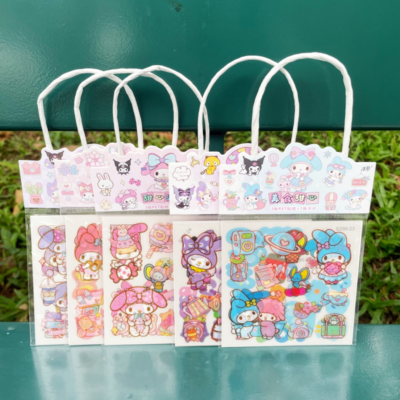 Creative Portable Cartoon Account Stickers Children’s Day Prizes