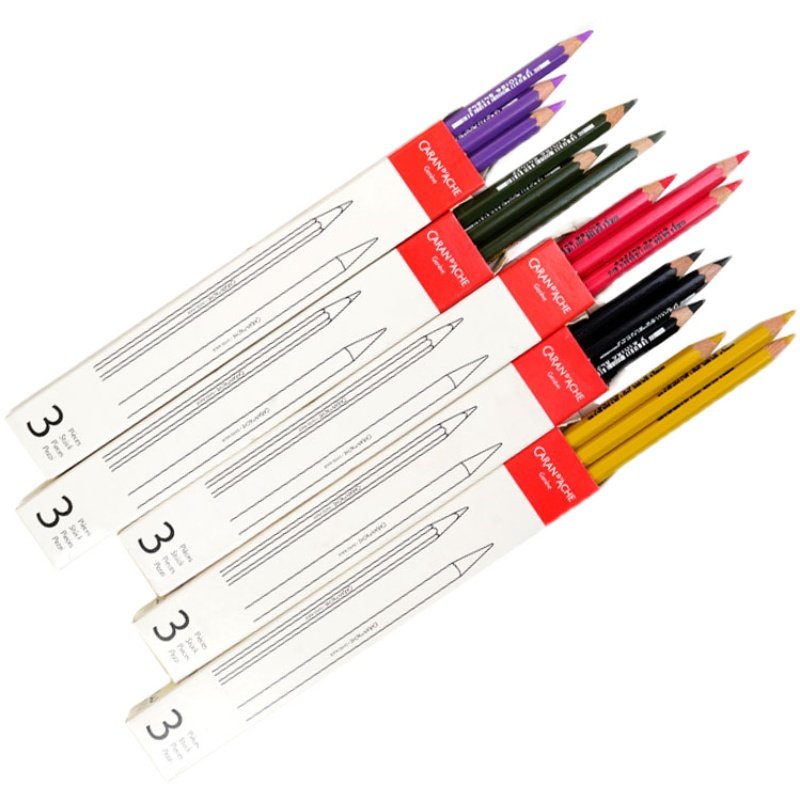 瑞士卡达 CARAN DACHE艺术家 油性彩色铅笔 120色单支自选,淘宝优惠券,粉丝福利购,淘宝优惠卷