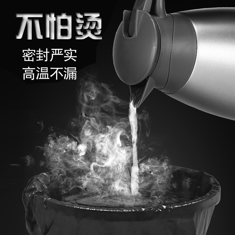 洁丽来 办公家用实惠装大号加厚垃圾袋商用塑料袋黑色收纳袋
