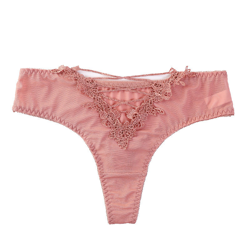 欧美超薄透明网纱丁字裤女中腰无痕性感诱惑交叉带透气瑜伽t裤,淘宝优惠券,粉丝福利购,淘宝优惠卷