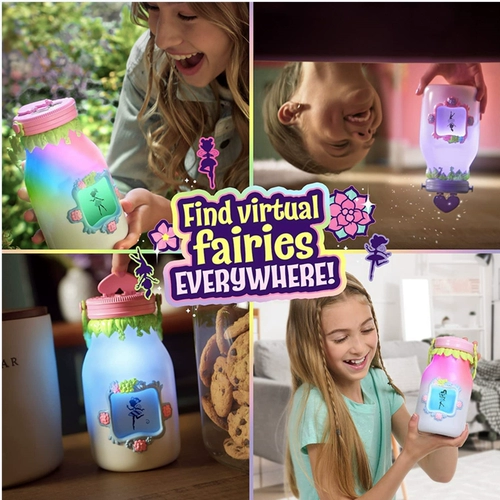 Американец Get2glow Fairy Magic Laughing Virtual Elf Bottle Fairly Collection of Tank Electronic Pet Toys