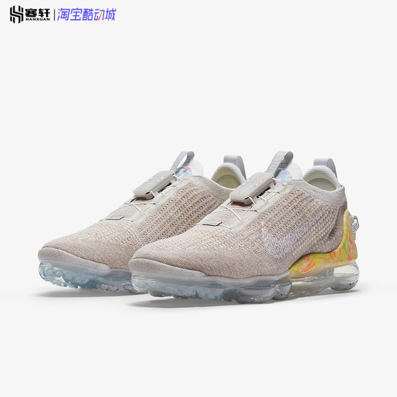 Nike/耐克 VaporMax 2020飞线全掌气垫缓震休闲跑步鞋 CW1765-003 - 图1