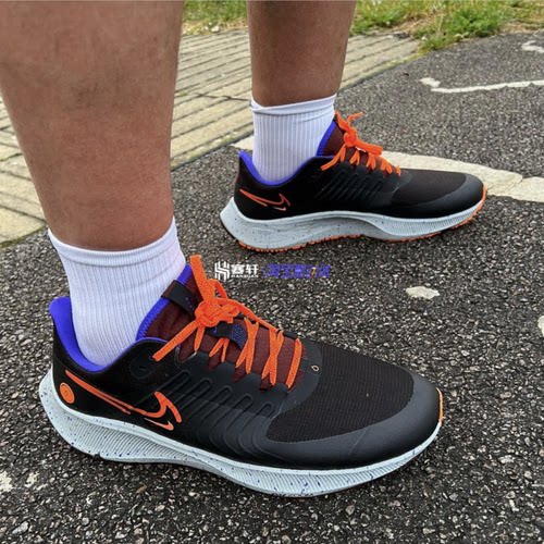 Nike/耐克 Zoom Pegasus 38 Shield飞马防水气垫跑步鞋DC4073-003 - 图0