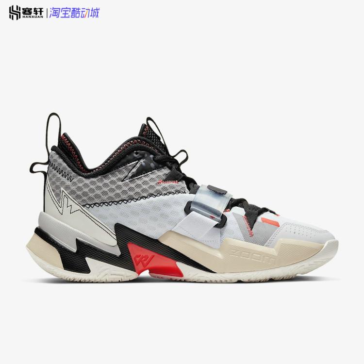 AIR JORDAN WHY NOT ZER0.3 PF AJ威少3男子实战篮球鞋CD3002-101 - 图1