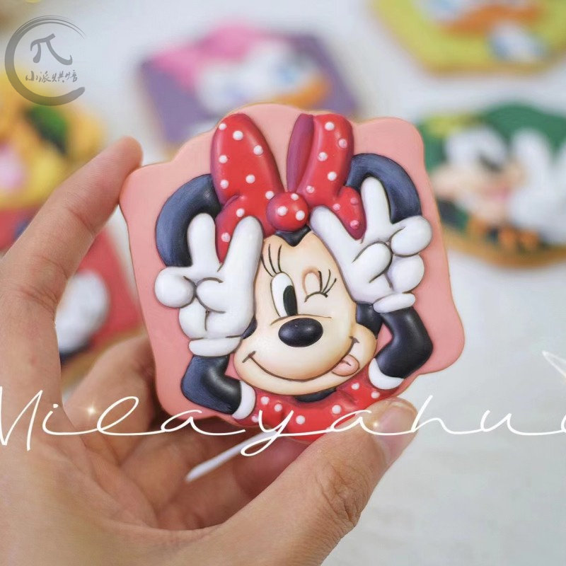 惠子老师卡通糖霜饼干模具米奇米妮唐老鸭高飞形象曲奇印模白色,淘宝优惠券,粉丝福利购,淘宝优惠卷