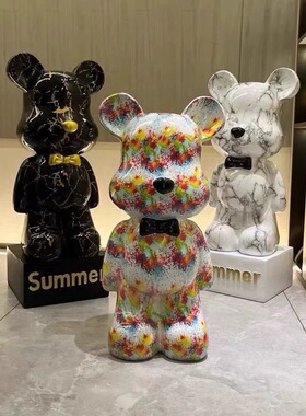 暴力熊大号存钱罐2026年新款客厅落地储钱罐只进不出储蓄罐儿童女