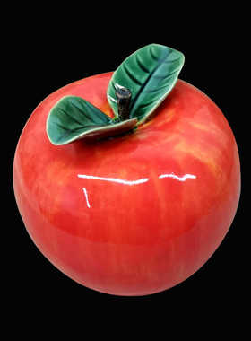 礼品平安创意客厅苹果陶瓷中式