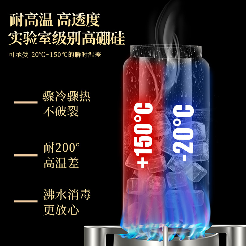 泡酒玻璃瓶专用酒瓶空瓶高档密封容器人参白酒药酒罐白酒壶分装瓶
