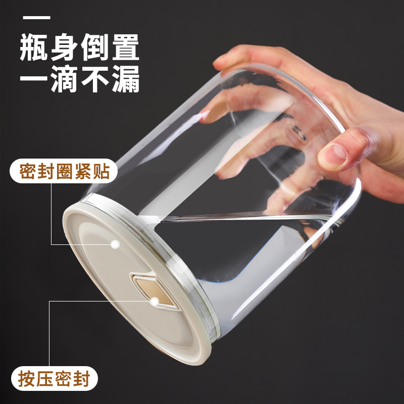 咖啡豆保存罐单向排气玻璃食品级密封罐储存罐咖啡粉茶叶罐陈皮罐