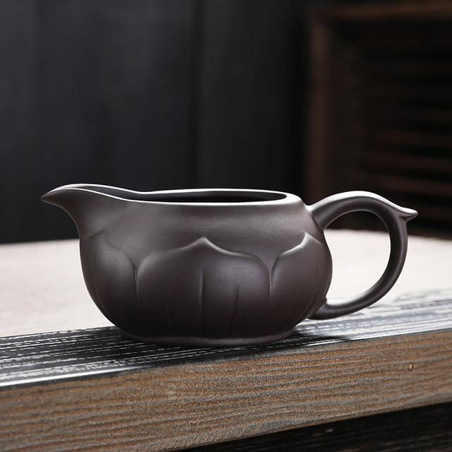 Purple sand justice cup large tea sea tea ceremony accessories raw ore