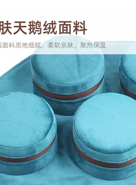 四联腰腹无烟随身灸艾灸盒