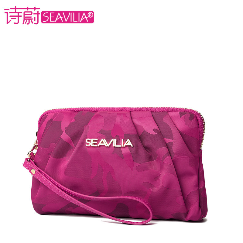 诗蔚2025女士手拿包女包新款尼龙手机包牛津帆布包零钱包收纳精致,淘宝优惠券,粉丝福利购,淘宝优惠卷