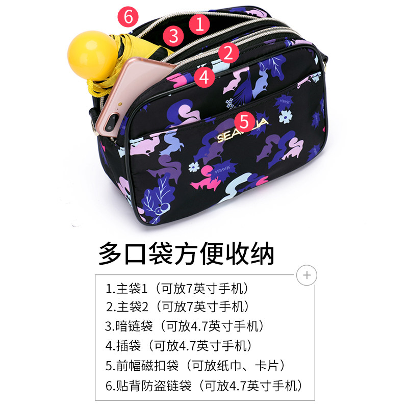 诗蔚2020夏天新款小休闲简约斜挎包 诗蔚箱包女士包袋