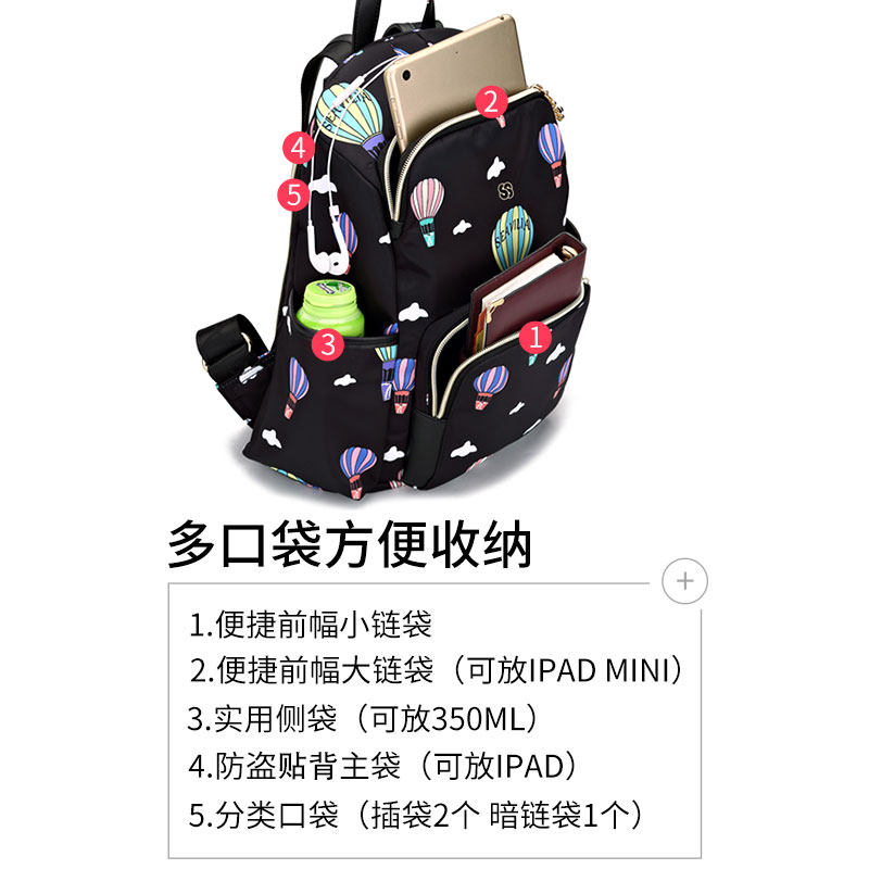  诗蔚箱包双肩背包