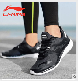 李宁网面透气运动鞋