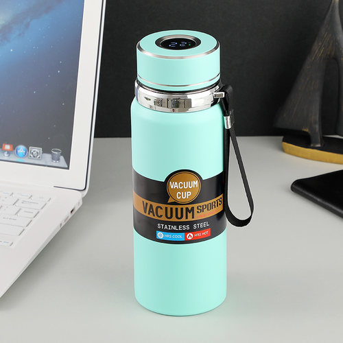 316不锈钢智能保温杯高档男款女士大容量车载水杯泡茶杯子1000ML - 图2