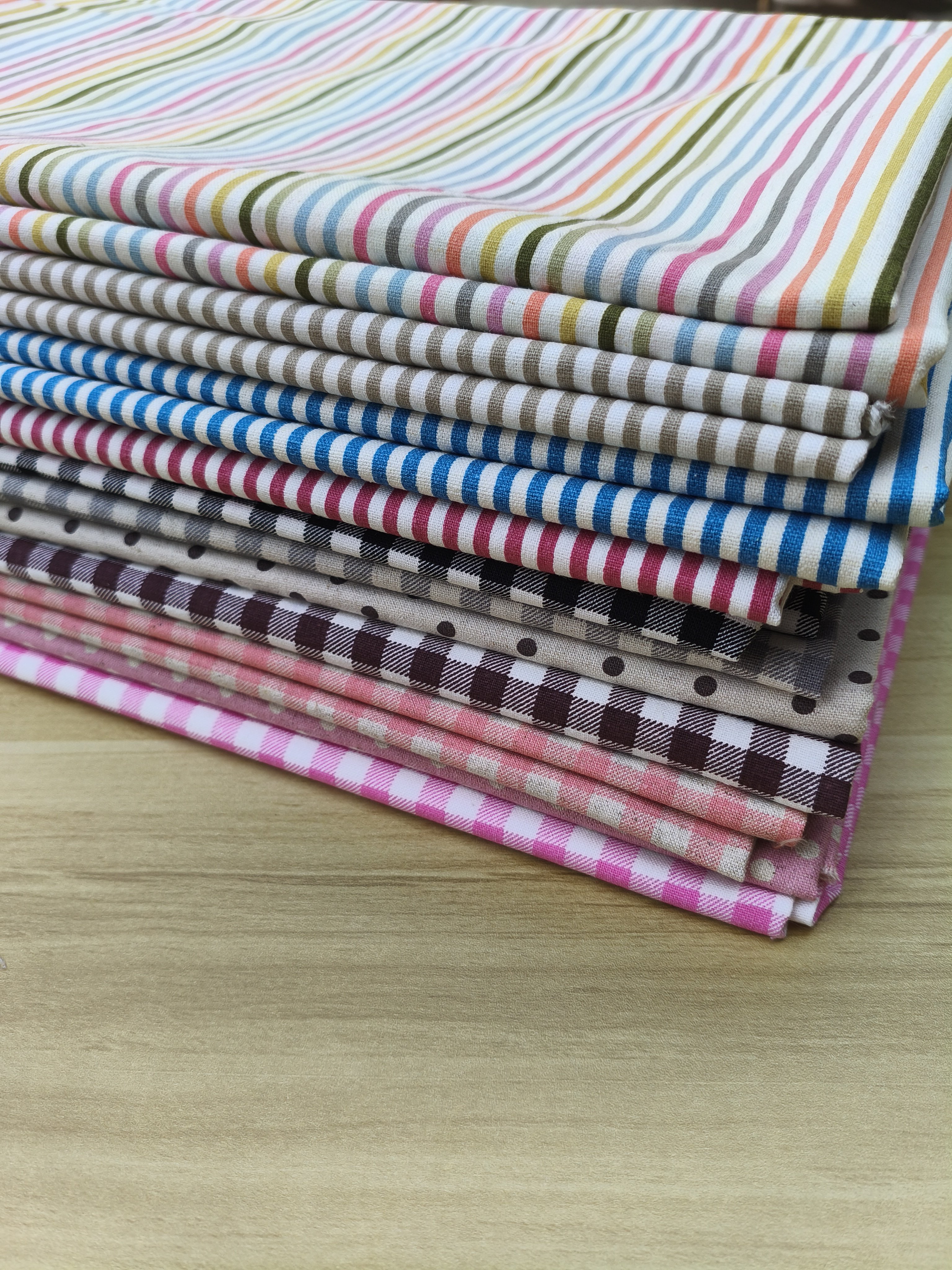 沙发盖巾布料粗布床单桌布窗帘面料加厚棉麻条纹格子布料,淘宝优惠券,粉丝福利购,淘宝优惠卷