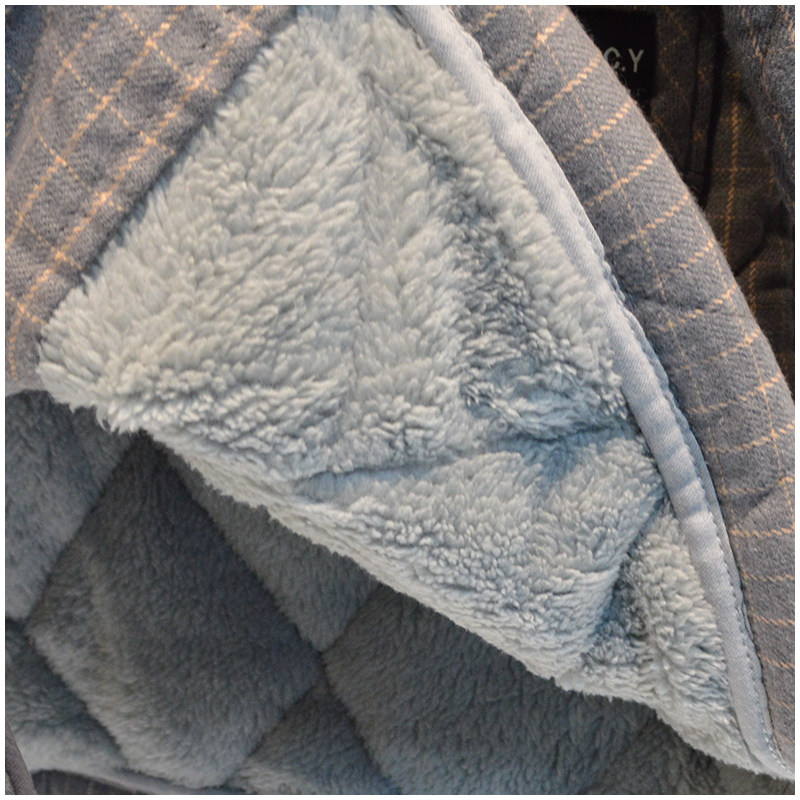 特惠款妮可雅男睡衣2024冬季新品纯棉梭织磨毛夹棉加厚保暖家居服,淘宝优惠券,粉丝福利购,淘宝优惠卷