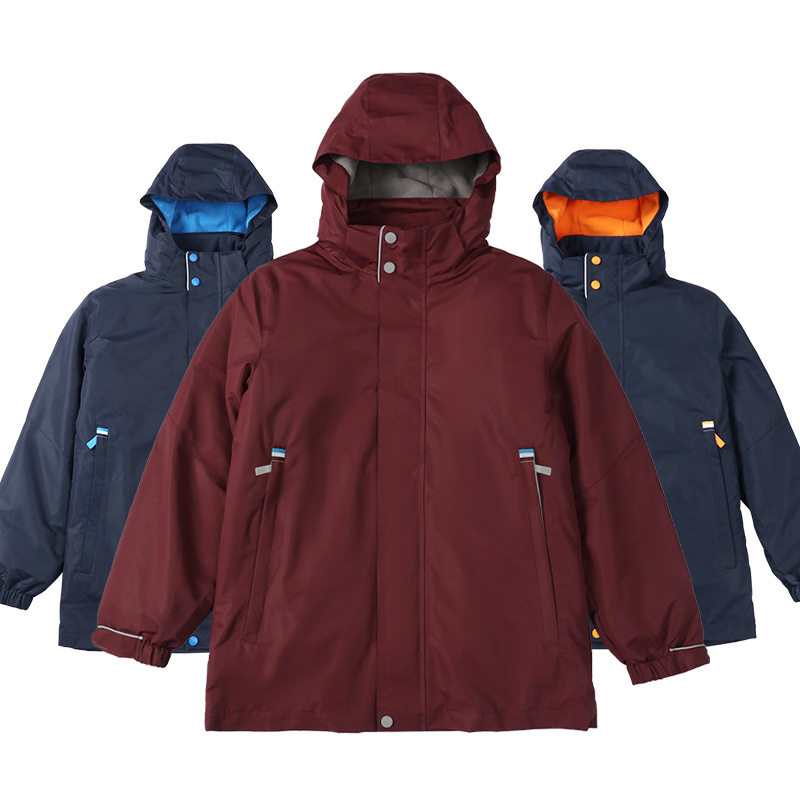 伊顿同款中小学生校服棉袄儿童冲锋衣三合一秋冬保暖棉衣套装外套,淘宝优惠券,粉丝福利购,淘宝优惠卷