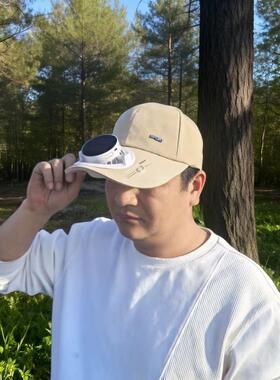 夏季太阳能充电的风扇帽子成人户外遮阳防晒男女休闲鸭舌帽棒球帽