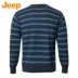 JEEP / Jeep chất lượng nam mùa đông cashmere pha trộn áo sơ mi trung niên giản dị áo len JW14KS401 - Áo len Cashmere