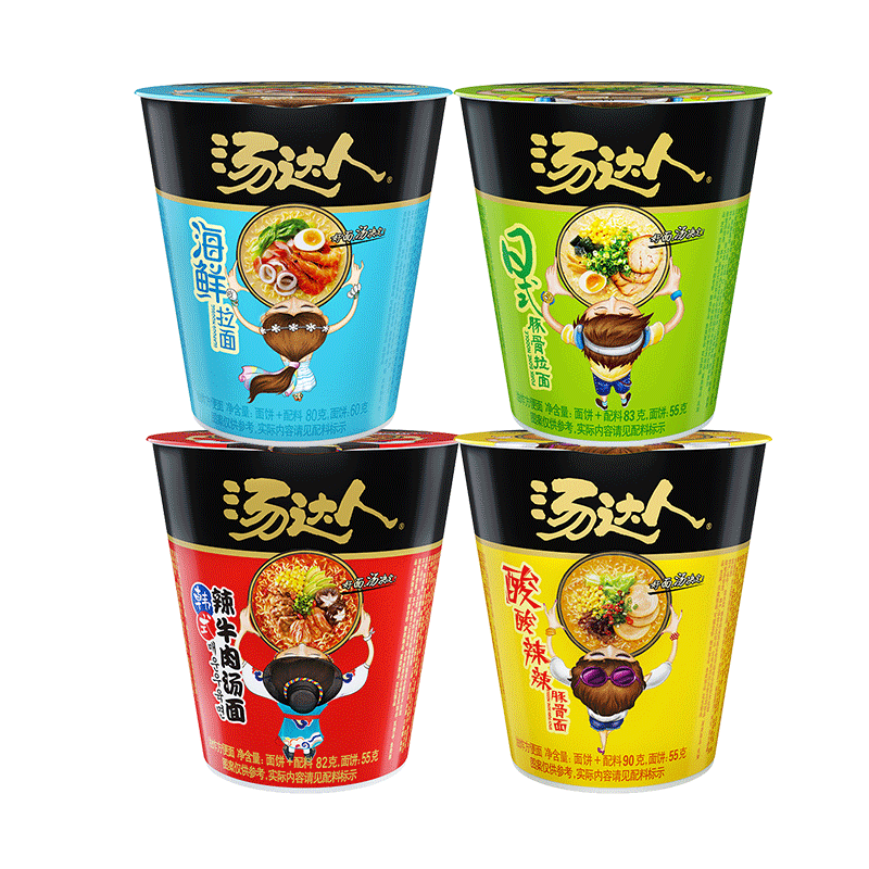 统一汤达人方便面日式豚骨拉面杯面泡面桶装整箱混搭冲泡速食批发,淘宝优惠券,粉丝福利购,淘宝优惠卷